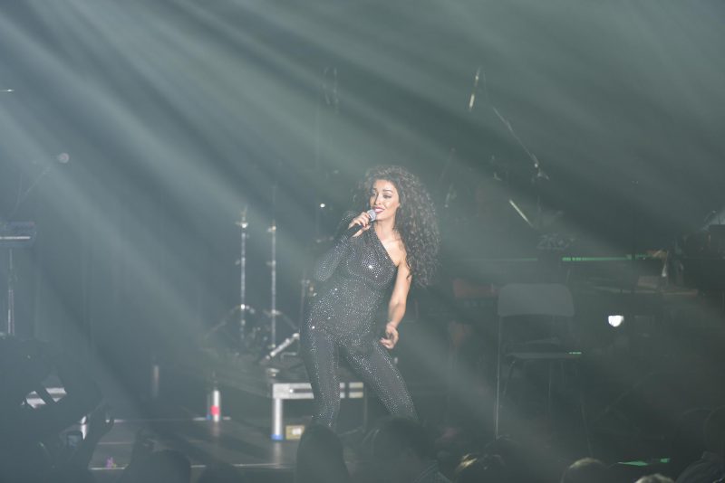 Eleni Foureira performing live photography at Paramount Conference & Event Venue in Toronto, Canada