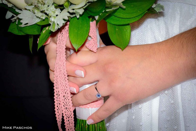 Bride's bouquet wedding photograph in Radom, Poland